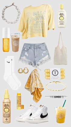 Cute Middle School Outfits, Middle School Outfits, Cool Outfit Ideas, Preppy Fits, Summer Outfits For Teens, Preppy Summer Outfits, Back To School Outfit, Outfit Inspo Summer