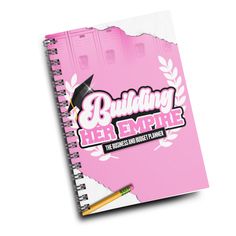 Building Her Empire Planner Baddie Journal, Flyers Ideas, Business Step By Step, Budget Planner Book, Daily Planner Sheets, Printable Forms, Business Course, Business Hacks, House Organization