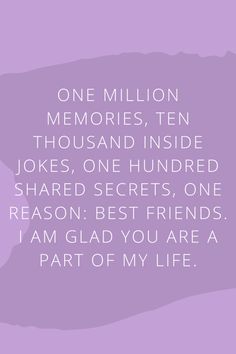 a quote that reads, one million memories, ten thousand