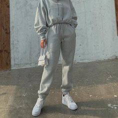 The Basic Sweatpant is a staple piece for those lounge worthy days.
Featuring a baggy look with two side pockets and a tie drawstring. *For the ultimate look pair with our Basic Crop Hoodie!* Solid Color Athleisure Tracksuit With Pockets, Leisure Tracksuit With Pockets, Trendy Gray Drawstring Sweatpants, Trendy Gray Sweatpants With Drawstring, Gray Drawstring Pants For Fall, Fall Leisure Tracksuit With Drawstring, Baggy Sweats For Leisure In Fall, Fall Loungewear Tracksuit With Drawstring, Winter Loungewear Tracksuit With Side Pockets