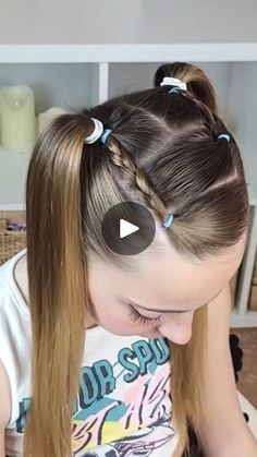 6.8K views · 79 reactions | Fun And Cute Hairstyle For Girls 🥰 | Noemi Espinosa Olive Hair, Cute Hairstyle, Cute Hairstyles, Girl Hairstyles, For Girls, Hairstyles, Audio, Hair Styles, Hair