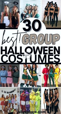 the best group halloween costumes for women