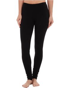 Splendid French Terry Legging | Zappos.com Versatile Comfortable Leggings, Solid Full-length Pull-on Leggings, Full Length Pull-on Leggings, Stretch Pull-on Leggings For Loungewear, Fall Leggings With Ribbed Waistband, Footless Pants For Fall, Elastic Long Leggings For Loungewear, Cotton Leggings For Workwear, Comfort Stretch Elastane Leggings