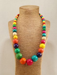 Wooden Bead Jewelry, Embellished Fashion, Wooden Jewellery, Wooden Bead Necklaces, Silk Thread Bangles, Thread Bangles, Wrist Jewelry, Long Necklaces