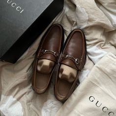 Reposhing This Item I Purchased From @Carrollcynthia. Loved It, But Ready To Rotate For Something New. Questions? Leave A Comment Below! Loafers Brown, Shoes Gucci, Brown Women, Gucci Shoes, Flat Shoes Women, Something New, Loafer Flats, Loafers, Size 7