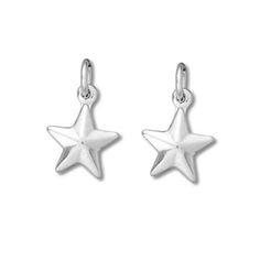 PRICES MAY VARY. Solid .925 Sterling Silver Star Charm 2 Star Charms 1/3" x 1/3" Approximately .5 grams Includes split ring already attached These two star charms include a split ring already attached making it easy to put on a charm bracelet. These are very tiny star charms with a concave back. They are perfect for tiny dangles for children, on the end of bracelets or made into earrings. These star charms measure about 1/3" and weigh about .5 grams. Tiny Charm, Tiny Star, Jewelry Making Charms, Split Ring, Star Charms, Silver Stars, Solid 925 Sterling Silver, Beaded Jewelry, Fashion Branding