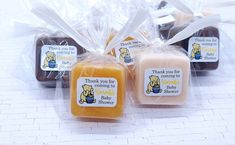 winnie the pooh baby shower soaps in plastic bags