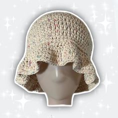 * handmade with cotton yarn 🧶 * breathable and perfect for spring and summer ☀️ * adult sized - measures about 22 inches in circumference White Cotton Crochet Hat With Curved Brim, Cream Cotton Bucket Hat, One Size Fits Most, Cream Cotton Bucket Hat, One Size, Summer Beige Cotton Crochet Hat, Natural Crochet Hat For Spring, Casual Spring Crochet Hat One Size, White Brimmed Cotton Crochet Hat, Adjustable Cotton Crochet Hat For The Beach, Summer Crochet Cotton Hat For Vacation