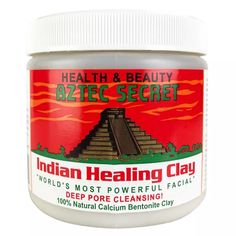 Aztec Secret Indian Healing Clay Facial Treatment - 15.5oz : Target Aztec Clay Mask, Aztec Secret Indian Healing Clay, Aztec Clay, Calcium Bentonite Clay, Bentonite Clay Mask, Face Mask For Blackheads, Indian Healing Clay, Pore Mask, Skin Care Routine For 20s