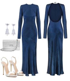 Midnight Blue Dress, Women Dresses Classy, Mode Abaya, Casual Outfit Inspiration, Fashion Blogger Style, Classy Casual Outfits, Fancy Dinner, Classy Casual, Abayas Fashion