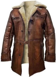 This winter fill your wardrobe with this classic men's leather brown fur coat which ensures durability and warmth because of its deisgn. This Jacket keeps you warm in extreme cold because of sheepskin leather and shearling fur inside the coat. This High Quality Leather coat is best suitable for causal as well as formal gatherings to keep you in style. So grab this hot selling article from our collection before it stocks out. #LeatherFurCoat #LongLeatherCoat #FurLongCoat Long Brown Coat, Brown Fur Coat, Coat With Fur, Mens Fur, Long Leather Coat, Brown Fur, Brown Coat