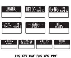 hello my name is svg files