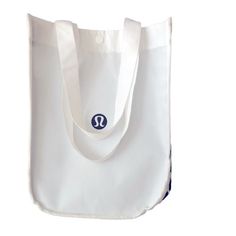 Lululemon Reusable Shopping Bag 12”X9”X4” New Never Used Lululemon Shopping Bag, Lululemon Bag Reusable, Lululemon Lunch Bag, Everyday White Packable Bag, Functional White Packable Bags, White Tote Gym Bag, White Packable Bags For Daily Use, White Nylon Gym Bag, Eco-friendly Packable White Bag