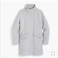 Reposhing This Item I Purchased From @Honeylatte. Loved It, But Ready To Rotate For Something New. Questions? Leave A Comment Below! J Crew Cocoon Coat, Gray Coat, Cocoon Coat, Grey Coat, Women's Coats & Jackets, Ll Bean, Outerwear Women, Wool Coat, Cashmere Sweaters