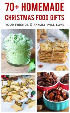 christmas food gifts for friends and family will love this list is filled with delicious treats