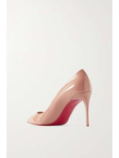 CHRISTIAN LOUBOUTIN Pigalle Follies 85 patent-leather pumps | NET-A-PORTER Christian Louboutin Shoes Pumps, Christian Louboutin Pigalle Follies, Pigalle Follies, Louboutin Pigalle, Christian Louboutin Pigalle, Christian Louboutin Women, Classic Pumps, Patent Leather Pumps, Louboutin Shoes