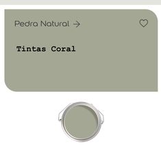 a paint swatch with the words tintass coral on it