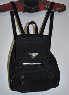 90s Purses, 90s Bag, Prada Backpack, Luxury Backpack, Prada Fashion, Bag Prada, Unique Purses, Luxury Purses