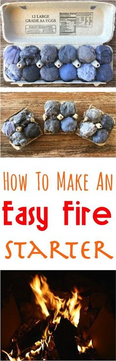 how to make an easy fire starter