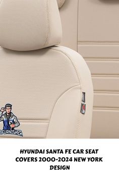 Hyundai Santa Fe Car Seat Covers 2000-2024 New York Design New York Design, Seat Alhambra, Modern Trend, Cleaning Materials