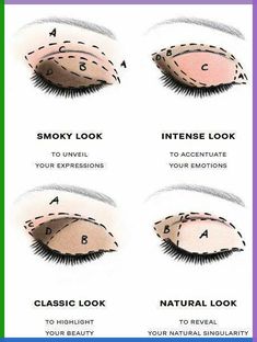 Eye Shape Makeup, Acrylic Nails Natural, Perfect Eyeshadow, Bentuk Alis, Makeup Help, Makeup Tutorial Eyeshadow, Eye Makeup Pictures, Smink Inspiration, Eye Makeup Steps