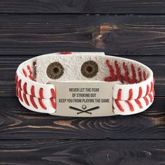 Baseball Bracelet - Baseball - To My Grandson  - Gbzj22009 Baseball Bracelet, Gifts For Baseball Lovers, You Are The Greatest, Love Message, Led Light Box, Personalized Baseballs, To My Son, Baseball Gifts, Gifts For Your Boyfriend