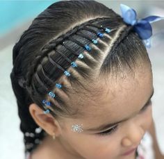 Curly Twists, Curly Hairstyle Ideas, Baby Girl Hairstyles Curly, Easy Little Girl Hairstyles, Hair Projects, Lil Girl Hairstyles, French Braid Hairstyles