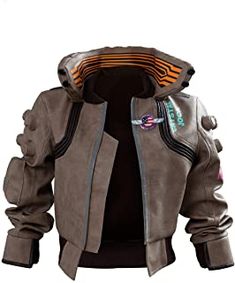 Jacket Cyberpunk, Sci Fi Streetwear, Jacket Character Design, Cyberpunk Coat, Jacket Inspiration, Cyberpunk Fashion Futuristic Clothing, Cyberpunk Wear