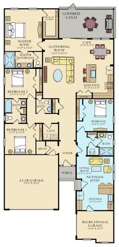 the floor plan for a two bedroom apartment with an attached bathroom and living room area