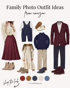 Maroon Navy Family Pictures, Plum Fall Family Pictures, Fall Family Photo Outfits Maroon, Family Picture Outfits Maroon, Fall Outfit Maroon, Navy Blue And Maroon Outfit, Christmas Family Pictures Outfits Tan, Navy And Khaki Family Pictures, Fall Family Photos With Navy Blue