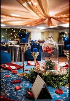 an image of a table setting at a wedding reception