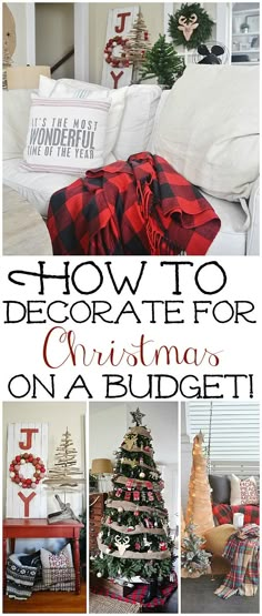 christmas decorating ideas for your home on a budget