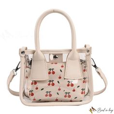 Bird in Bag - Day transparent bag new jelly female bag fashion casual single shoulder crossbody bag Transparent Bag, Luxury Designer Handbags, Street Trends, Mcm Logo, Casual Tote, Bird In Bag, Bag Fashion, White Bag, Moda Casual