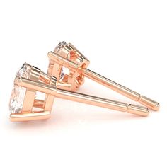 Best choice for everyday wear or even for a special event, this luxurious pair of white topaz stud earrings set in solid 14k rose gold will make a statement with your unique birthstone. White topaz is a birthstone of April and is believed to empower you to support clear thoughts, aid in orderly approaches, and bring out your individuality. Earrings come with standard solid 14k gold friction push-back locks. Genuine White Topaz: Qty: 2 x 7x5mm Oval Cut Stones All of our products are available in Oval Rose Gold Earrings With Prong Setting, Rose Gold Oval Earrings With Prong Setting, Modern Rose Gold Earrings With Prong Setting, Oval Stud Earrings, Stud Earrings Set, White Topaz, Elegant Gift, 10k Gold, Earrings Set