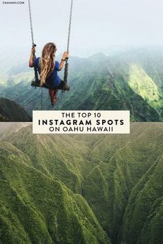 the top 10 instagrams on oahuh hawaii's website