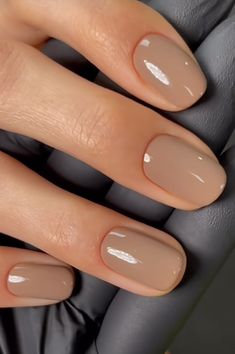 Natural Nails Manicure, Subtle Nails, Casual Nails, Makijaż Smokey Eye, Manicure Ideas, Street Nails, Nails Manicure