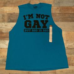 Up For Sale Today Is A Brand New Queer Pride Tank Top! Measures 22.5 Inches Pit To Pit And 31.5 Inches Length! Condition Is 10/10, Brand New With Tags! If You Have Any Questions Please Feel Free To Message Me! Thank You So Much For Looking! Check Out My Page For More And We Can Bundle Up Blue Sleeveless T-shirt With Letter Print, Casual Screen Print Tops For Pride, Casual Tops With Screen Print For Pride, Pride Streetwear Top With Screen Print, Pride Relaxed Fit Streetwear Tops, Relaxed Fit Tops For Pride Streetwear, Casual Text Print Top For Pride, Pride Text Print Top For Streetwear, Casual Relaxed Fit Tops For Pride