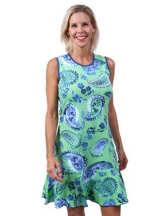 Take a stroll to the beach or lunch at the club in the stylish flounce tank MJ dress. The flowing lines and graceful flounce move and sway with every step in this simply classic dress. A must for every womans closet. Lifestyle Dresses, Flounce Dress, Womens Closet, Flounced Dress, Spring Wardrobe, Classic Dress, The Club, Paisley, The Beach