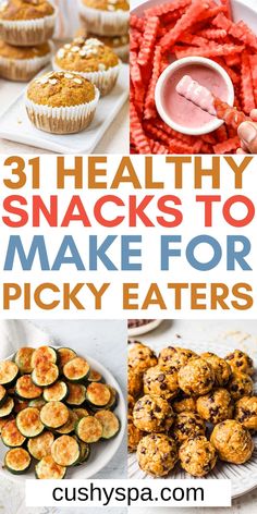 healthy snacks to make for picky eaters