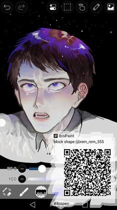 Shinji fanart / anime fanart /Evangelion/ anime boy / ibispaint X Ibis Blending Brush Code, Rendering Brush Ibis Paint Qr Code, Blend Brushes Ibis Paint, Brush For Rendering Ibis Paint, Ibis Paint X Rendering Brush, How To Blend Colors In Ibispaint, Coloring Brush Ibispaint, Blending Ibis Paint Code, Blend Ibis Paint Brush