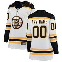 Bruins Jersey, Hockey Uniforms, Sewing Tags, Trail Blazers, Sports Uniforms, Custom Jerseys