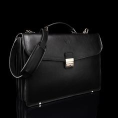 With unparalleled functionality in mind, we designed our No.1 Briefcase to be the perfect accompaniment to a style-conscious contemporary professional's everyday life. Inspired by the classics, the No.1 Briefcase is all about luxury and style that effortlessly finds its way into the modern day. Both smooth and sleek, this briefcase is expertly constructed in Florence, Italy using only the finest premium Italian leather—full-grain vegetable-tanned cow leather. Fully lined with fine cotton canvas, Work Essentials, Leather Briefcase, Work Wardrobe, High Quality Leather, Cow Leather, Full Grain Leather, Italian Leather, Cotton Canvas, Handbags