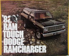 an advertisement for the dodge ram truck is shown in this advertiser's image