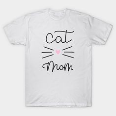 Can I just be a stay at home cat mom? 🐈 -- Choose from our vast selection of Crewneck and V-Neck T-Shirts to match with your favorite design to make the perfect graphic T-Shirt. Pick your favorite: Classic, Boxy, Tri-Blend, V-Neck, or Premium. Customize your color! For men and women. Mom T Shirts, Home Cat, Cat Mom Shirts, Stay At Home, Cat Mom, Pink Heart, Mom Shirts, V Neck T Shirt, Graphic T Shirt