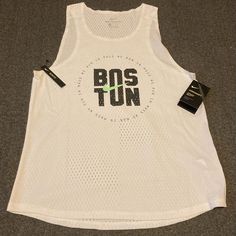 Nike 2020 Boston Marathon Aeroswift Singlet Running Elite Pro Cw1279-100 Size S White Sports Tops For Spring, White Tops For Sports In Spring, Casual Breathable Spring Tops, Casual Breathable Tops For Spring, Moisture-wicking White Tops For Spring, White Moisture-wicking Tops For Spring, Breathable Tops For Spring Running, Spring White Moisture-wicking Tops, Casual White Tops For Running