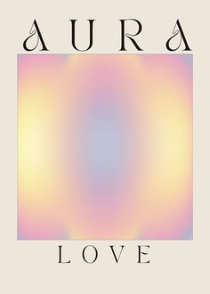 the cover art for aura's feel album, featuring an image of a yellow and pink square