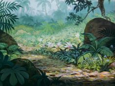 the jungle scene is shown in this animated film character's avatar, which appears to be from disney's princess and the frog