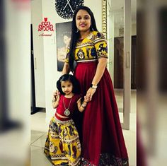 sainuzZ Mom Daughter Outfits Indian, Mom Daughter Kurti Designs, Mom And Daughter Dresses Indian, Traditional Mom Daughter Matching Traditional Indian Dresses Mommy And Baby 1st Bday, Mom And Daughter Dresses Indian Saree, Mom And Baby Dresses, Mommy Daughter Dresses