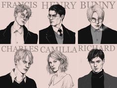 the four main characters in harry potter