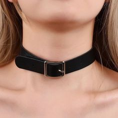 This Unique Piece Is A Wonderful Addition To Your Wardrobe And Your Style; Sure To Get Lots Of Compliments! Grumen00t00m02v Bell Choker, Belt Choker, Choker Outfit, Oktoberfest Woman, Punk Choker, Gothic Choker Necklace, Colorful Choker, Aries Necklace, Gothic Choker